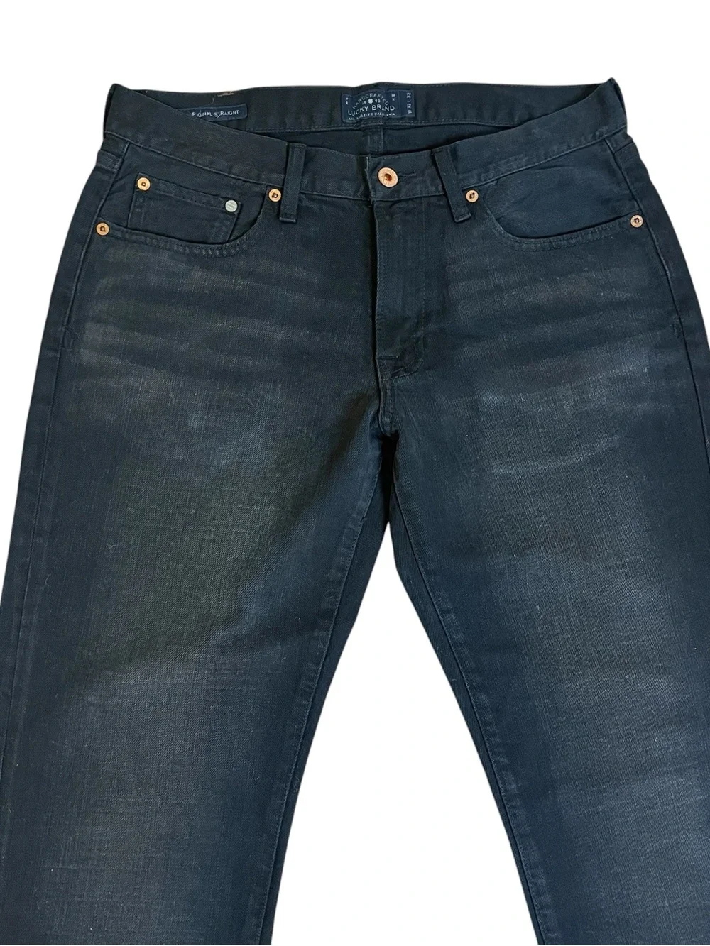 Lucky Brand Men's 221 Original Straight Jeans in Black Sz 32/32
